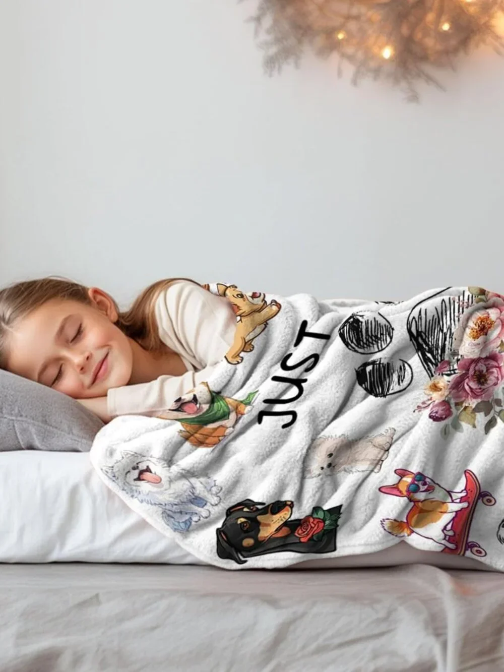 Cozy Dog Lover Blanket for Women & Kids, Perfect Gift for Dog Enthusiasts 40